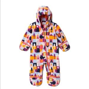 ☃️Adorable fleece Columbia baby bunting❄️